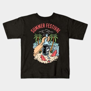 summer festival Kids T-Shirt